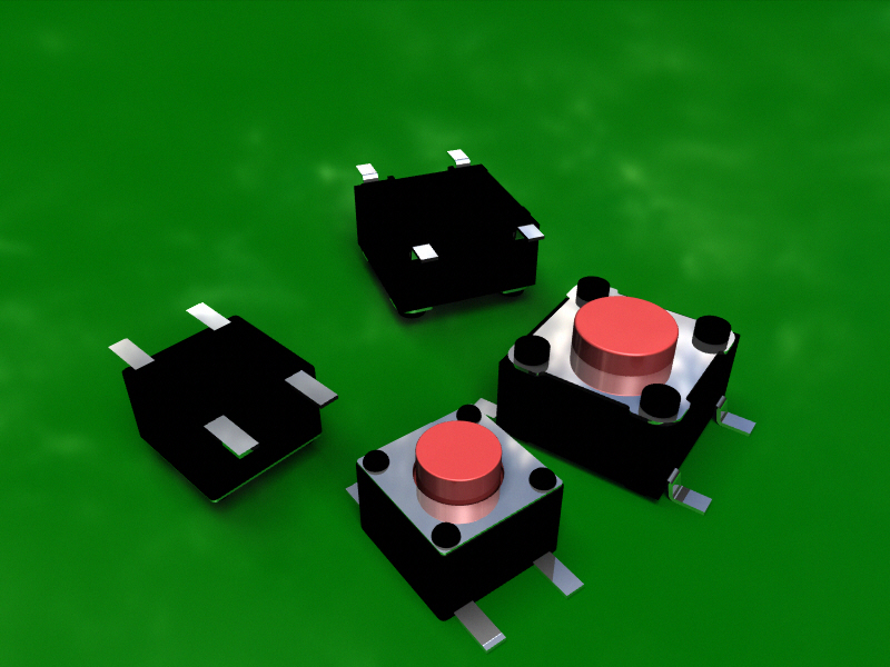 两种类型的SMD触摸开关